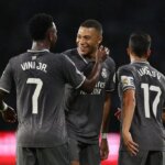 Kylian Mbappé motiva a sus compañeros del Real Madrid en el duelo contra el Rayo Vallecano