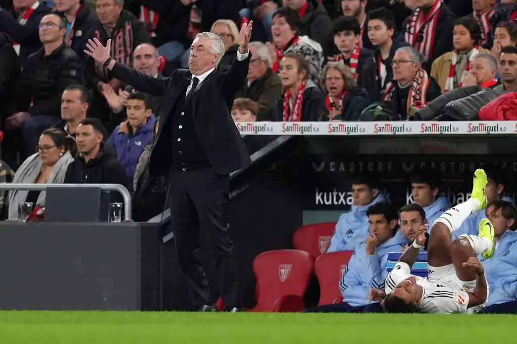 Ancelotti defiende al 'intocable' del Real Madrid tras error ante el Athletic Club