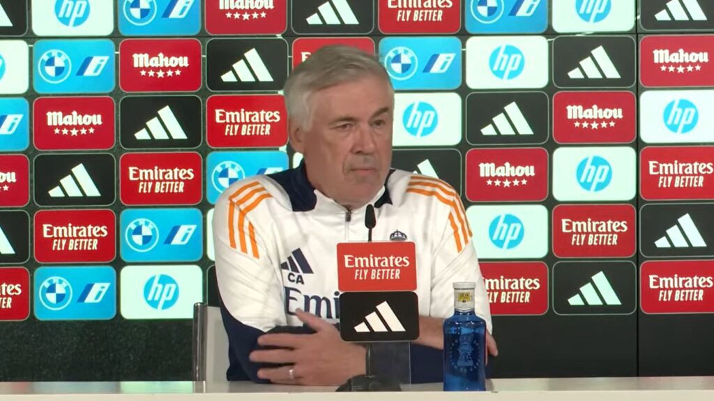 Ancelotti revela novedades sobre las lesiones del Real Madrid antes del duelo con Atalanta