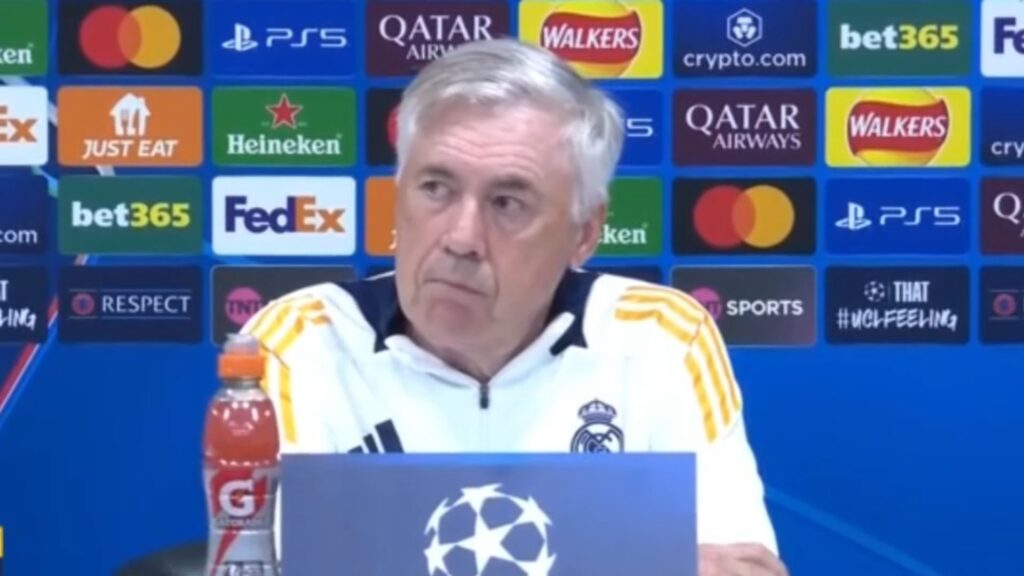 Ancelotti sorprende al no convocar a Vinicius Júnior para el duelo ante el Atalanta