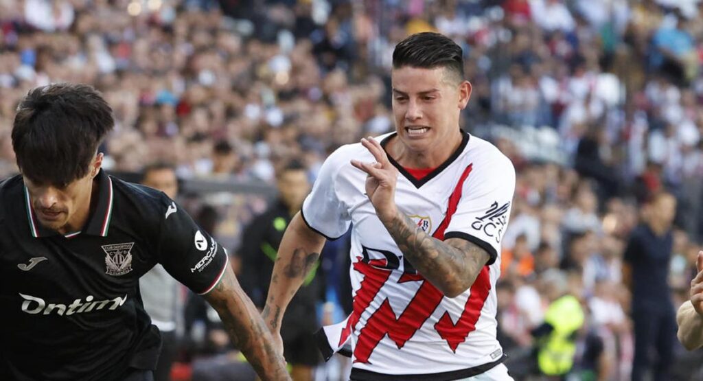 El futuro de James Rodríguez en el Rayo Vallecano: declaraciones del presidente que sorprenden a todos