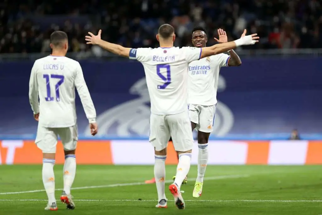 Kroos y Benzema celebran el triunfo de Vinícius Jr en los premios 'The Best'