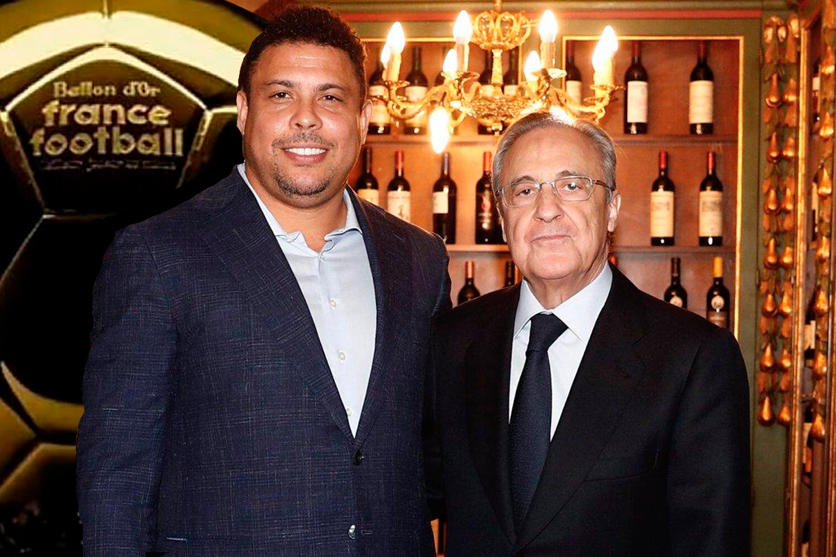 Ronaldo Nazario revela por qué Florentino Pérez merece el Balón de Oro 2024