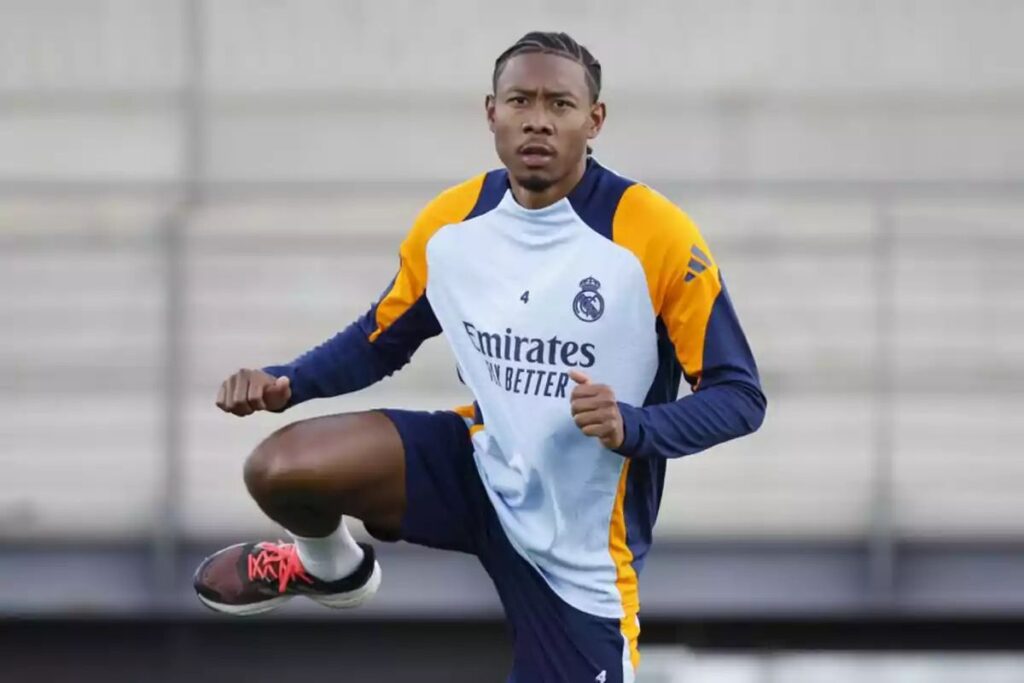 Vinicius Junior y David Alaba se reincorporan al entrenamiento grupal del Real Madrid