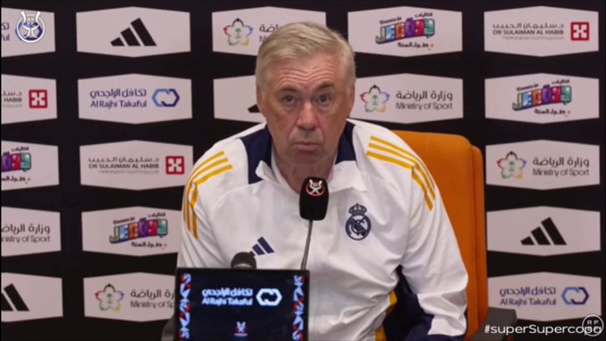 Ancelotti confirma que el trío del Real Madrid está listo para el clásico contra el Barcelona