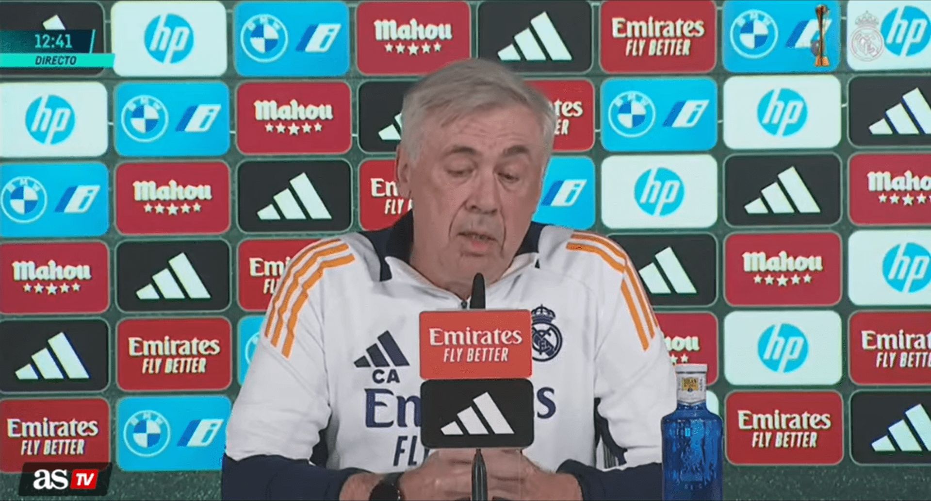 Ancelotti responde a Simeone sobre sus recientes declaraciones en la liga española