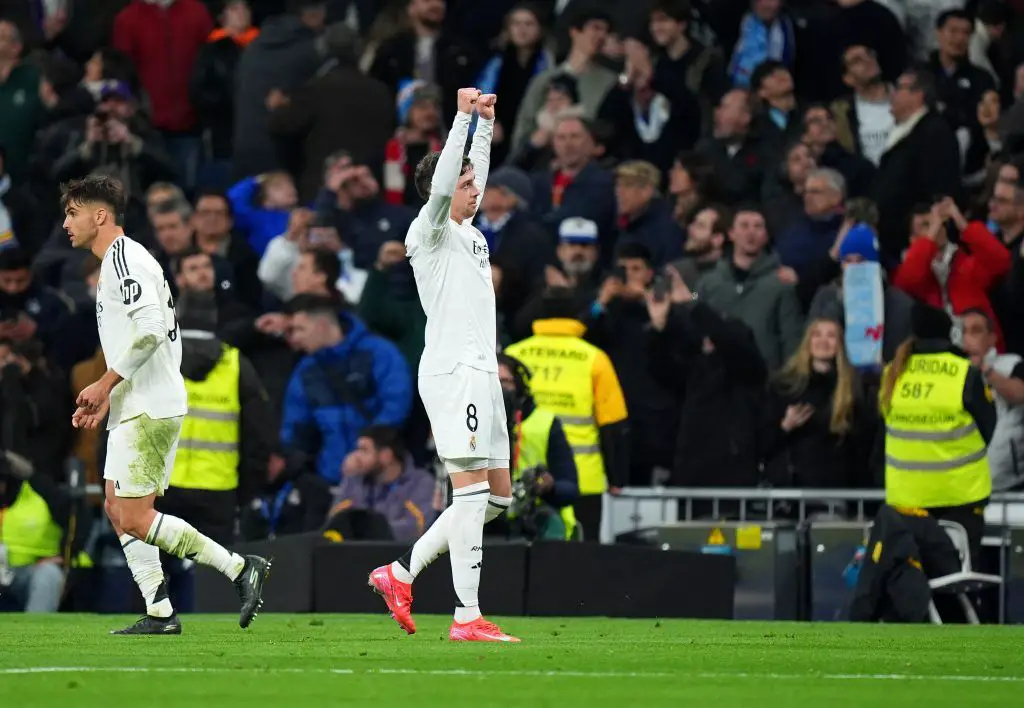 El asombroso gol de Valverde que dejó a una pareja del Real Madrid sin palabras