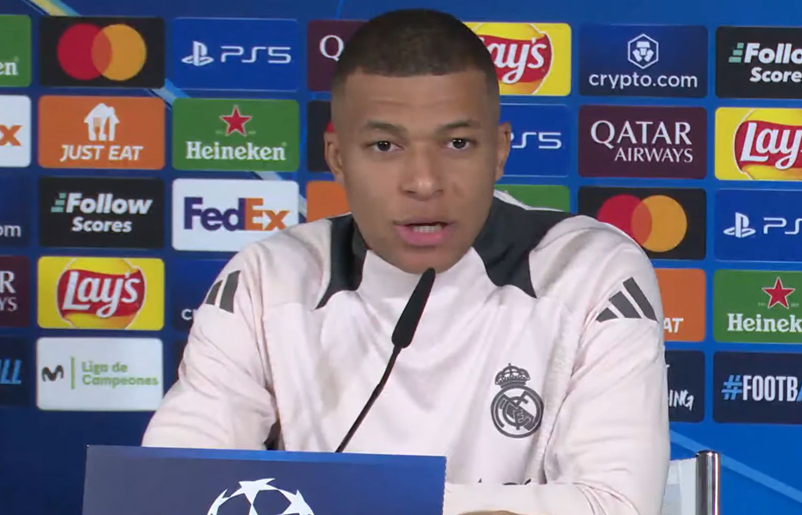 Kylian Mbappé aclara su gesto hacia la afición del Real Madrid tras el partido contra el Celta