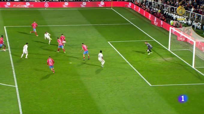 Luka Modric brilla y lleva al Real Madrid a su cuarto gol en la Copa del Rey