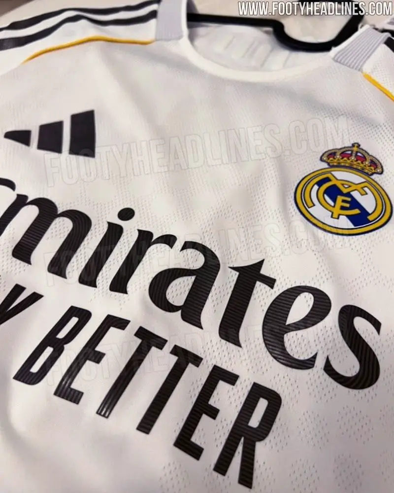 TRAPS: Primera foto de la camisa casera del Real Madrid para 2025/26 7 pérdidas del kit Real Madrid