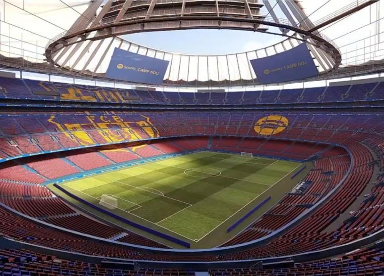 Spotify propone que el Camp Nou sea sede del Mundial 2030 en vez del Bernabéu