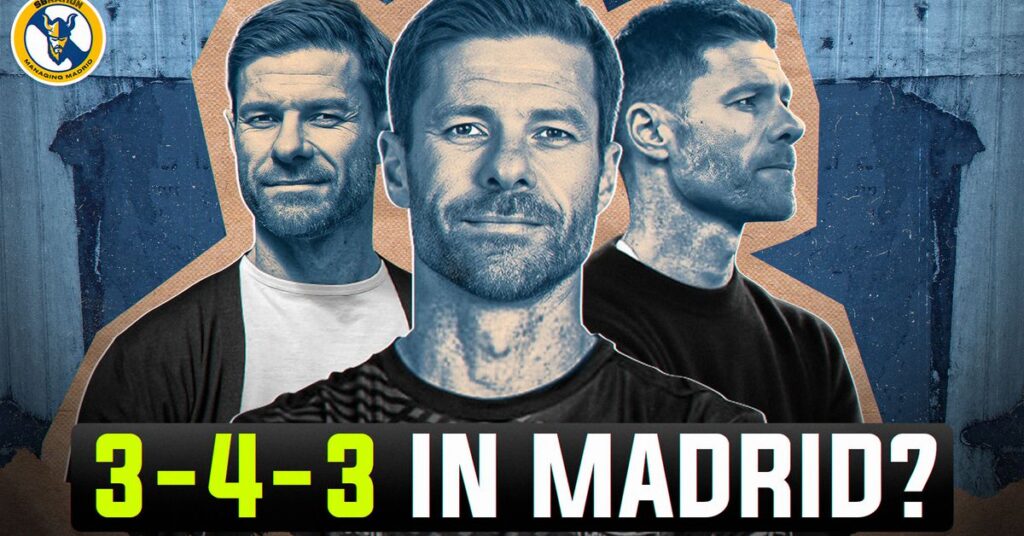 Xabi Alonso y su revolucionario 3-4-3 en el Real Madrid: ¿Una nueva era táctica?