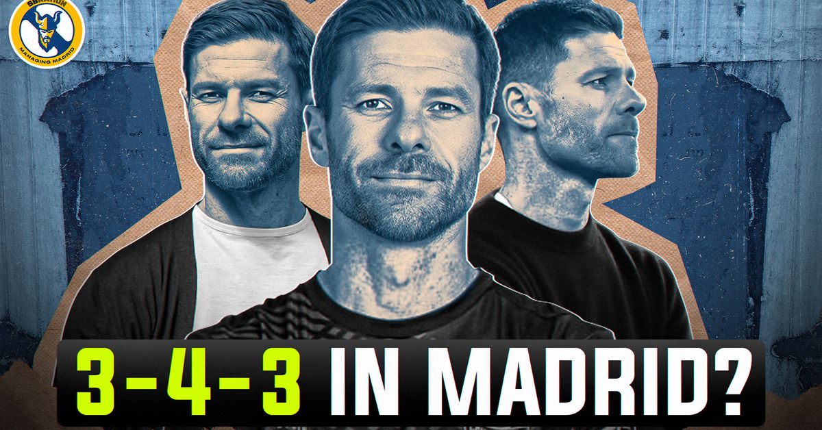 Xabi Alonso y su revolucionario 3-4-3 en el Real Madrid: ¿Una nueva era táctica?