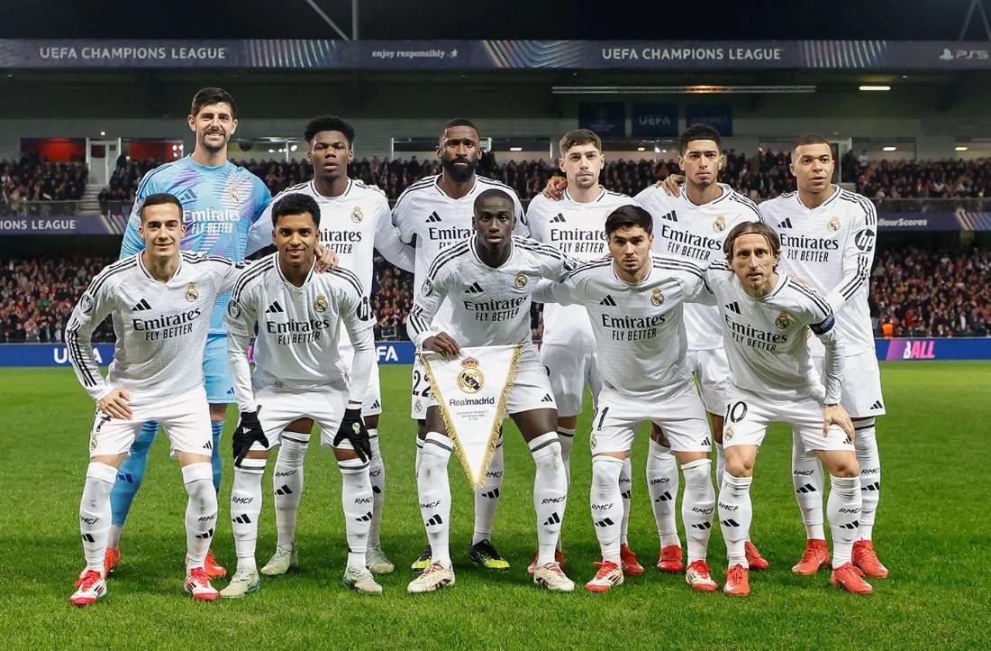 Real Madrid se impone 3-0 al Brest en la Champions League: Resumen del partido