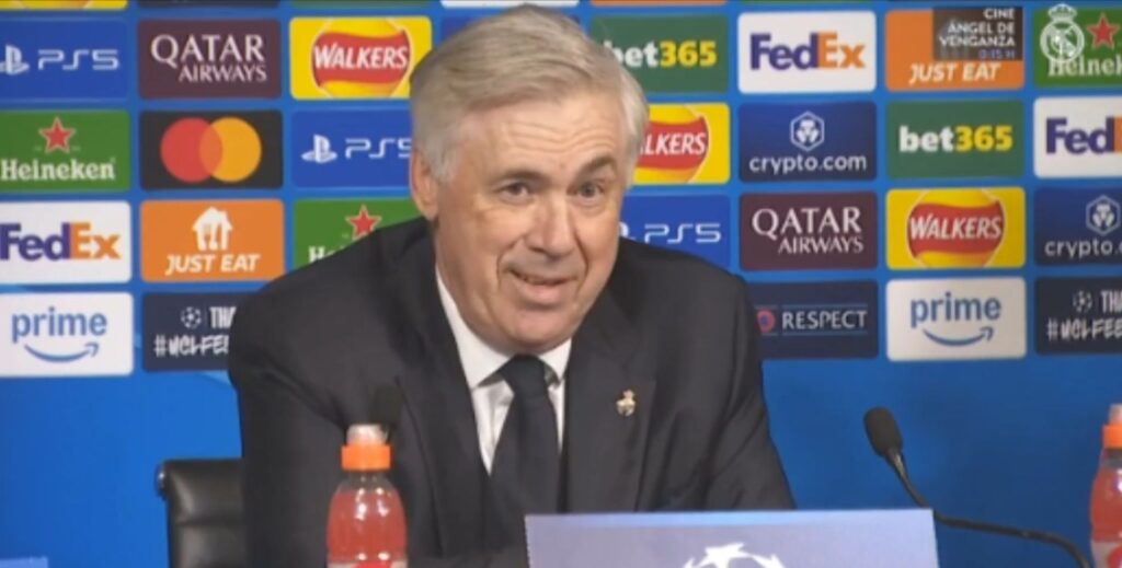 Ancelotti celebra la victoria del Real Madrid ante el Manchester City y destaca su esfuerzo