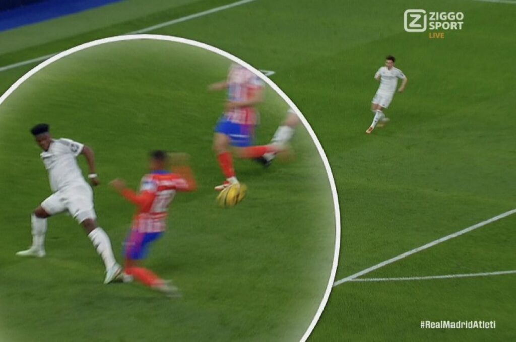 Manipulación de imágenes en el Madrid Derby: ¿Cómo afecta la decisión del penalti?