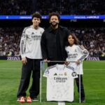 Marcelo expresa su amor por Madrid en emotivo homenaje en el Santiago Bernabéu