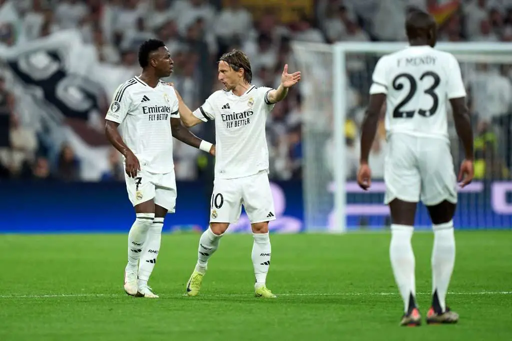 Modrić y Vinícius Jr protagonizan un intenso intercambio durante el triunfo del Real Madrid sobre Leganés