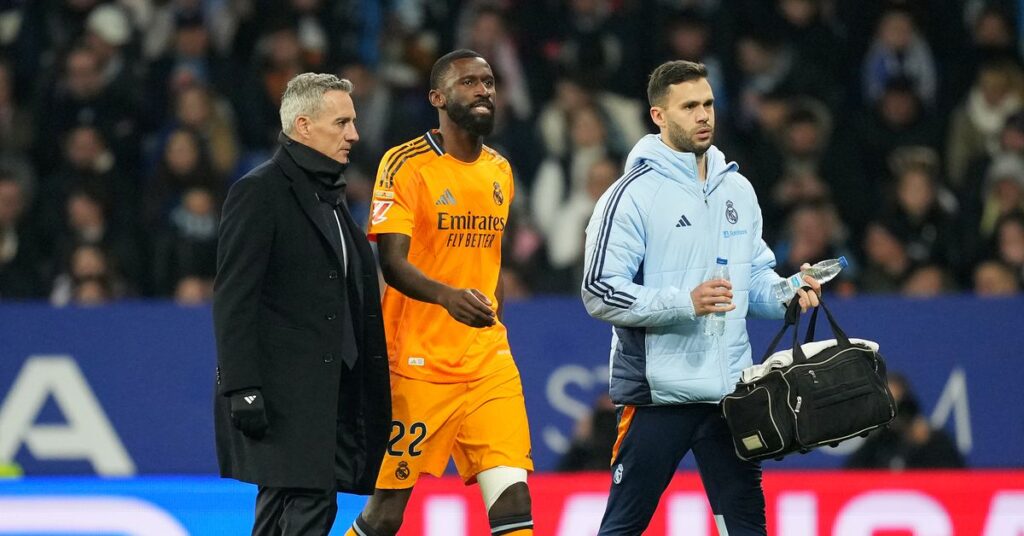 Rudiger se perderá dos semanas por lesión en el tendón de la rodilla