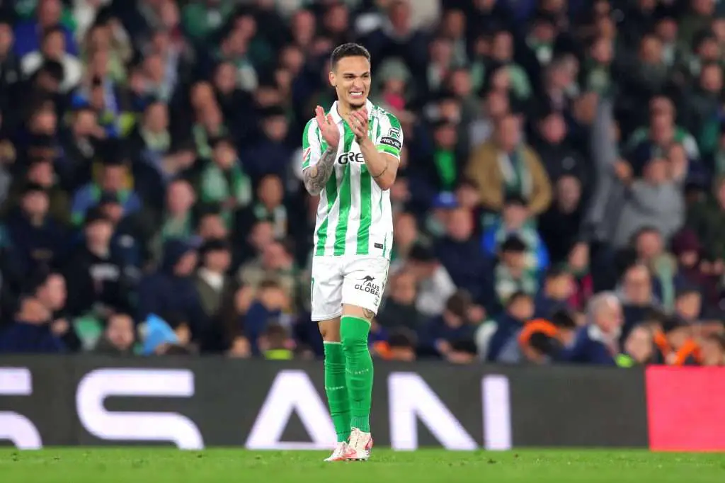 Vinícius Jr. reacciona al gol de Antony con el Real Betis y sorprende a todos