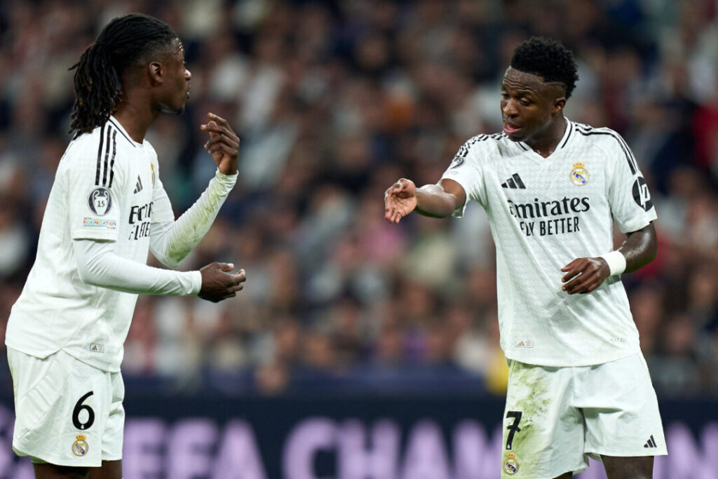 Vinicius Junior critica al Real Madrid tras el empate con el Manchester City