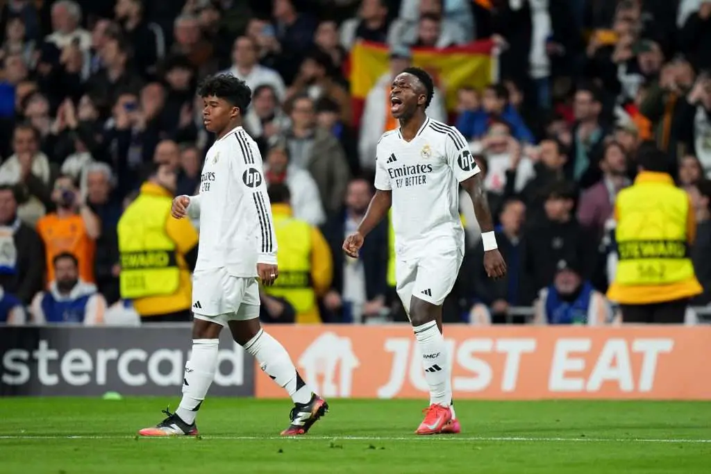 Vinícius, el apoyo fundamental de Endrick en sus momentos difíciles en el Real Madrid