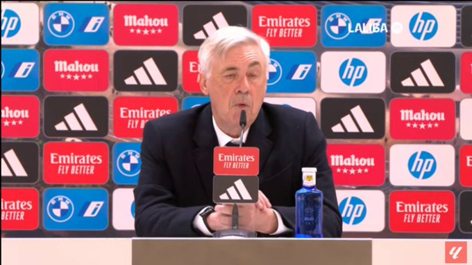 Ancelotti responde a las críticas de los fanáticos tras la victoria del Real Madrid frente al Rayo Vallecano