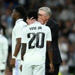 Ancelotti revela las razones de la temprana eliminación de Vinícius Jr. contra el Atlético