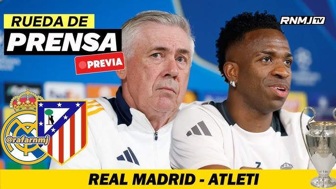 Ancelotti y Vinicius analizan el futuro del Real Madrid en rueda de prensa