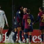 El FC Barcelona arrasa al Real Madrid Fem. con un contundente 0-5 en el clásico