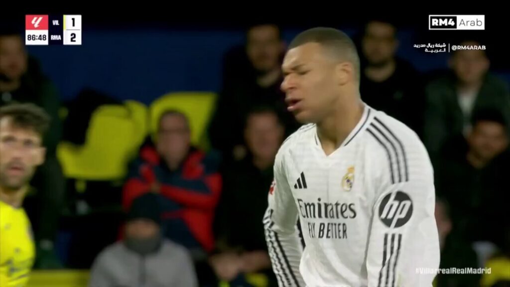 Mbappé critica a su compañero del Real Madrid tras una oportunidad desperdiciada