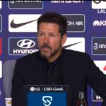 Simeone reconoce la influencia de la suerte en la victoria del Atlético ante el Athletic Club