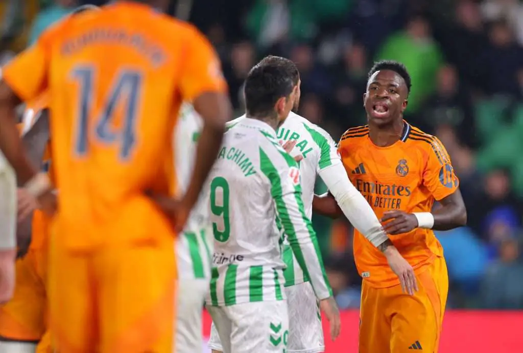 Vinícius Jr. y la alarmante situación del Real Madrid tras la derrota frente al Betis