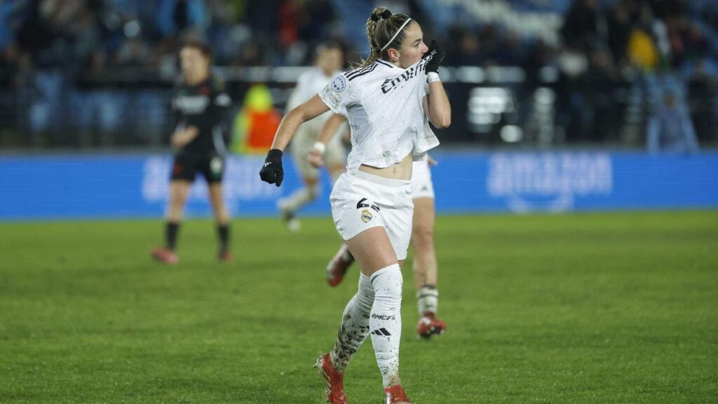 Real Madrid femenino vence al Arsenal 2-0 en la ida de cuartos de final de la Champions