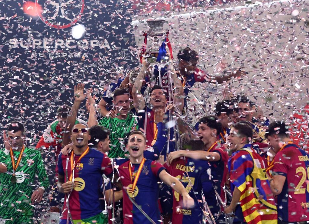 Hansi Flick frena las celebraciones del Barcelona en la Copa del Rey