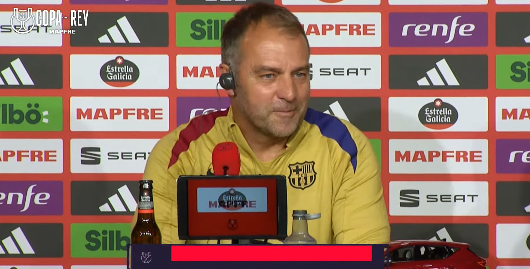 Hansi Flick responde al Real Madrid sobre el polémico arbitraje en la Champions