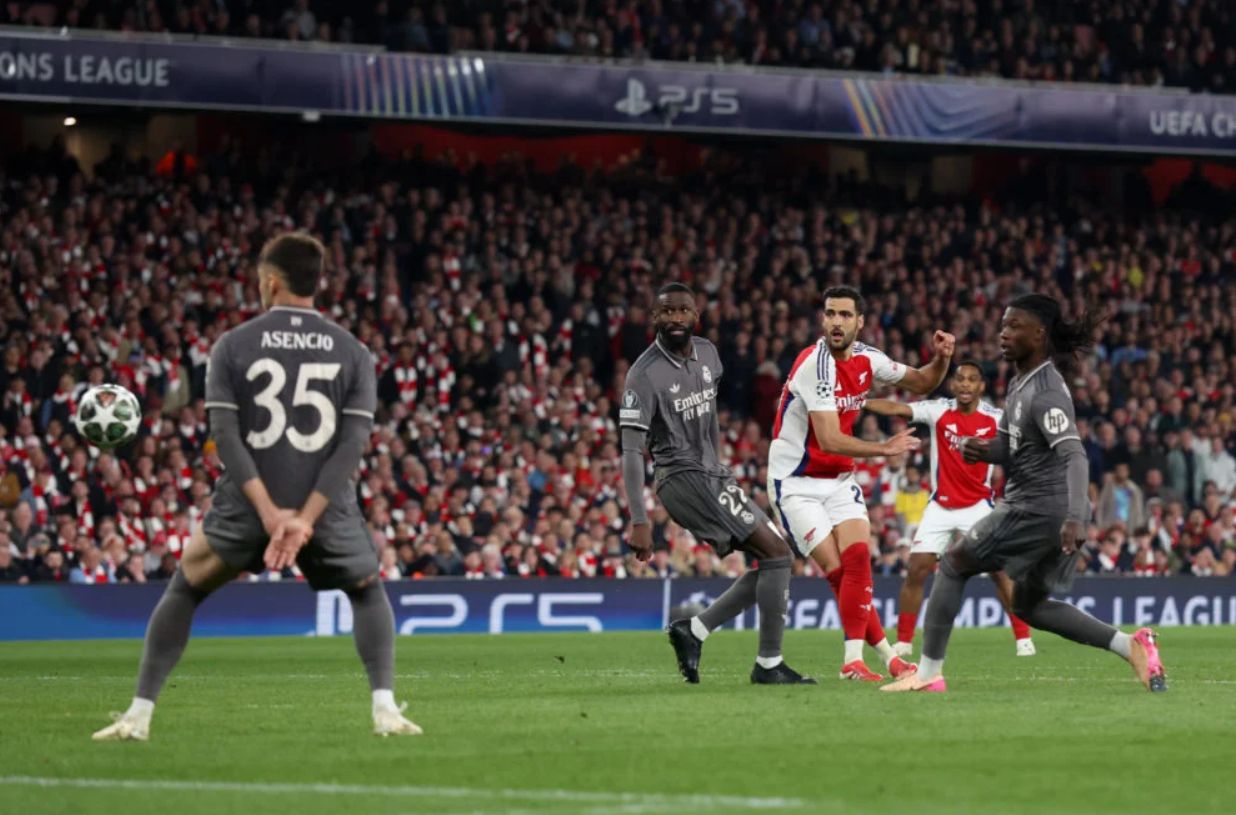 Mikel Merino del Arsenal revela su admiración por la estrella del Real Madrid