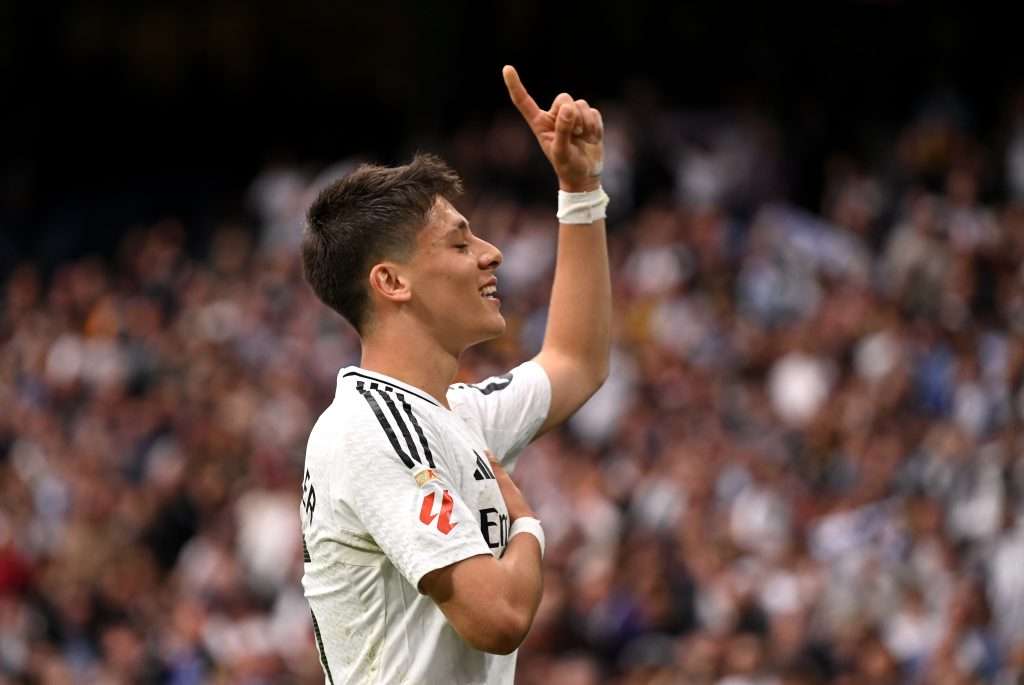 Arda Güler sorprende a los aficionados del Real Madrid con un golazo ante el Celta Vigo