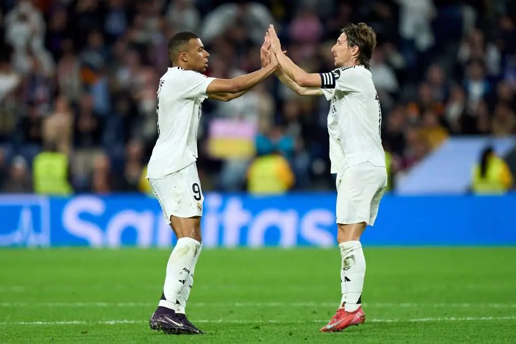 Kylian Mbappé envía un mensaje especial a Luka Modrić tras el triunfo del Real Madrid sobre el Mallorca