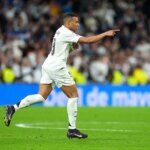 Kylian Mbappé marca un hito en la historia del Real Madrid con su gol ante el Mallorca