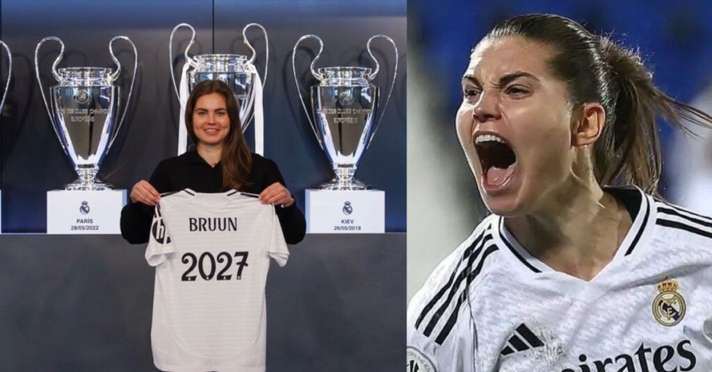 Signe Bruun renueva con el Real Madrid Femenino hasta 2027: un futuro prometedor para el club