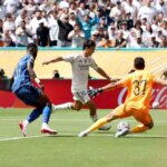 El joven del Real Madrid brilla en su debut senior y se lleva el premio al mejor jugador frente a Al-Hilal
