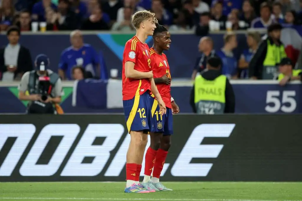 La Juventus felicita a Dean Huijsen del Real Madrid tras la victoria de España sobre Francia