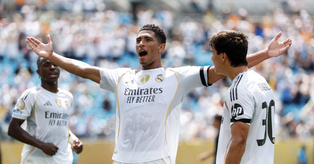 Real Madrid revela su alineación para el crucial partido contra Red Bull Salzburg en la Copa Mundial de Clubes