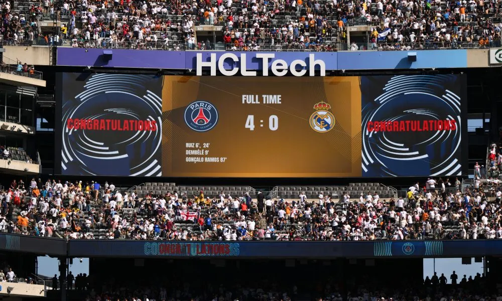 PSG humilla al Real Madrid con un contundente 0-4 en la Champions League