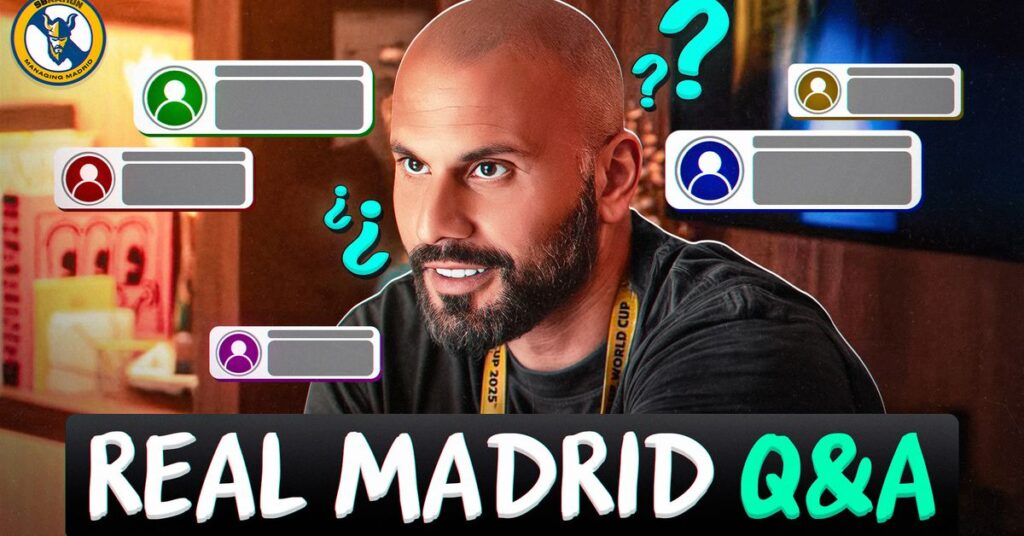 Todo lo que necesitas saber sobre el Real Madrid: Preguntas y respuestas con Kiyan Sobhani