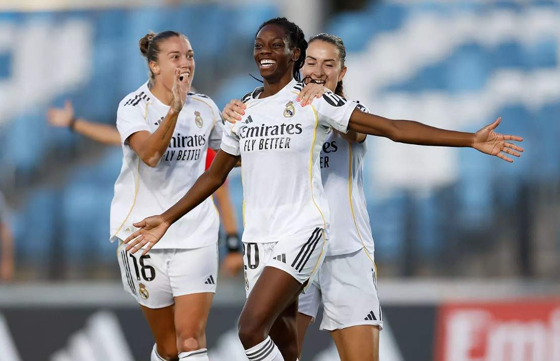Real Madrid Femenino avanza a la fase de grupos tras vencer 3-0 al Eintracht de Frankfurt