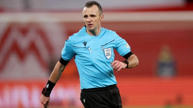 Irfan Peljto será el árbitro en el duelo entre Real Madrid y Olympique de Marsella: lo que necesitas saber