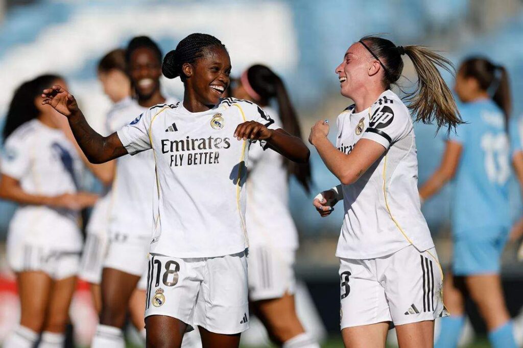Real Madrid Femenino brilla con un 3-0 ante Levante Badalona en la Liga F